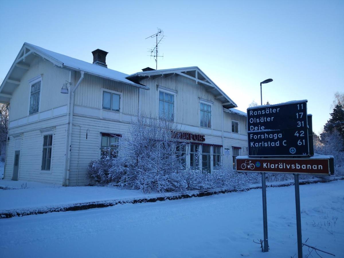 Perrongen Guesthouse Munkfors Exterior photo